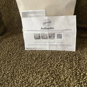 Coach Chalk color Town Tote